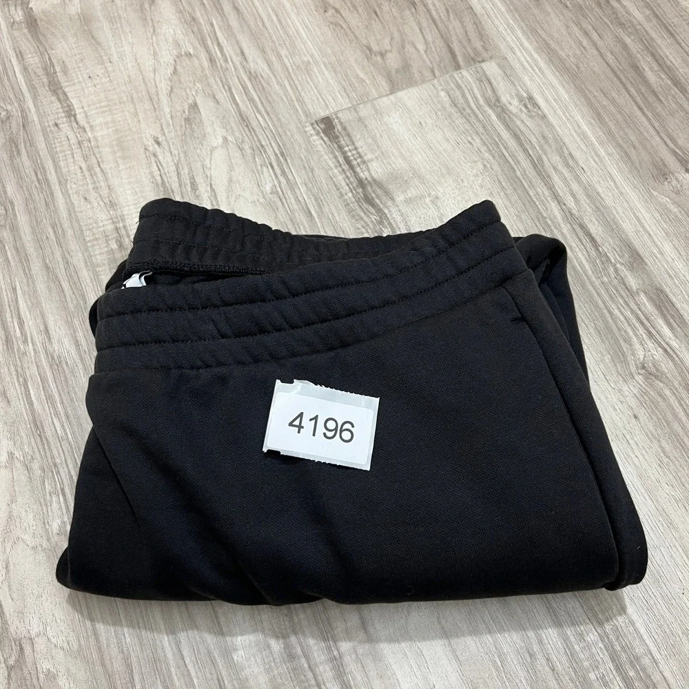 Puma Women's Plus Size 3X Essentials High Waisted Fleece Sweatpants Black